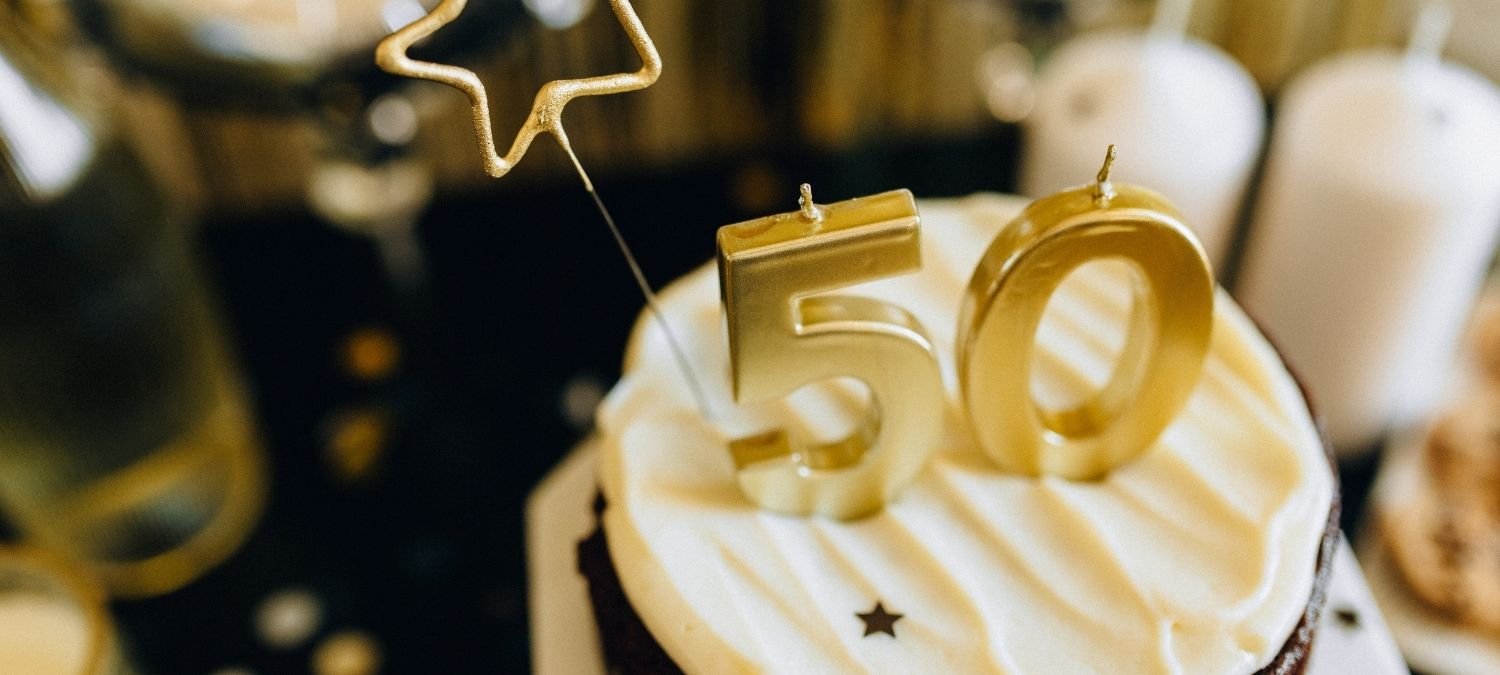 50th Birthday for him Cake 